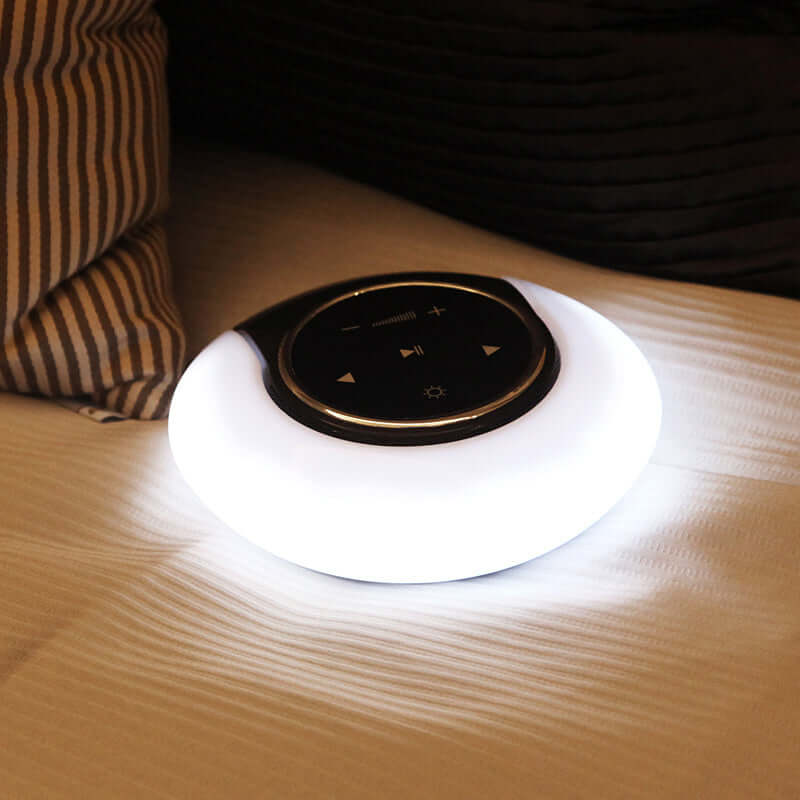 Bluetooth LED Desk Lamp & Speaker White