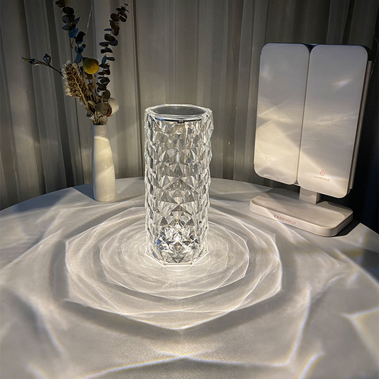 Nordic Crystal LED Touch Lamp