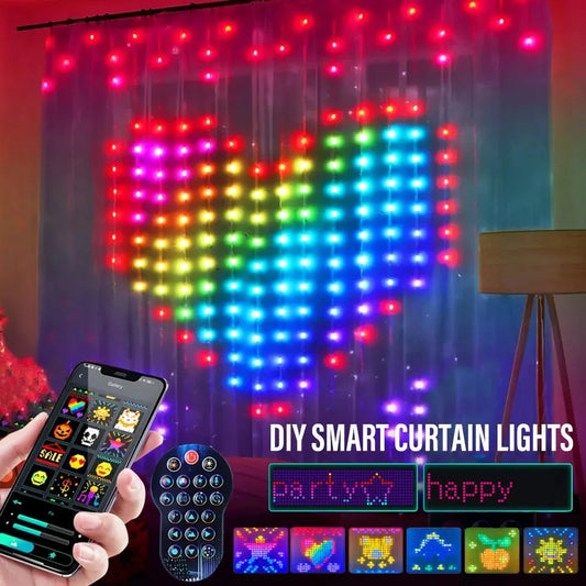 Luminous Bliss Smart LED Curtain Lights