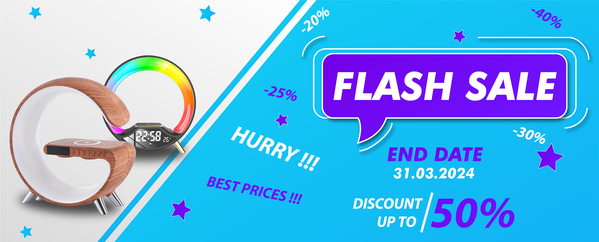 flash sale best prices 50% discount